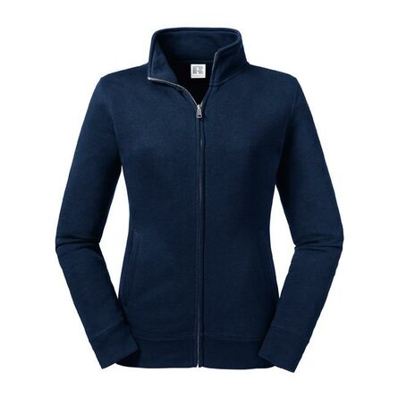 RUS Ladies Authentic Sweat Jacket, French Navy, XS