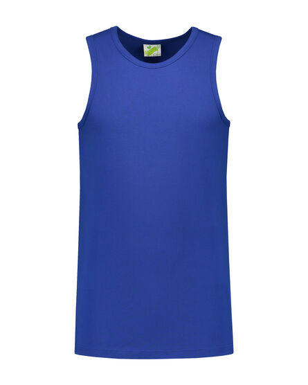 L&S Tanktop cot/elast for him | Royal Blue | S