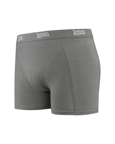 L&S Underwear Boxer for him | Pearl Grey | S