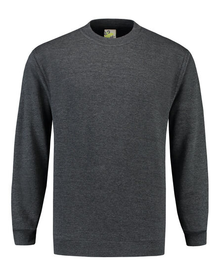 L&S Sweater Set-in Crewneck | Antracite | S