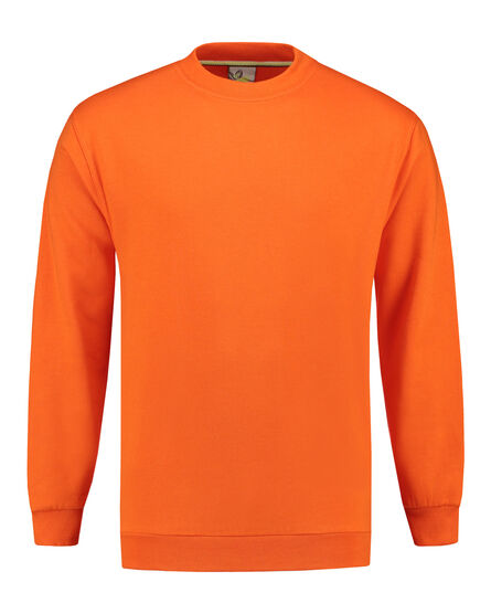 L&S Sweater Set-in Crewneck | Orange | S