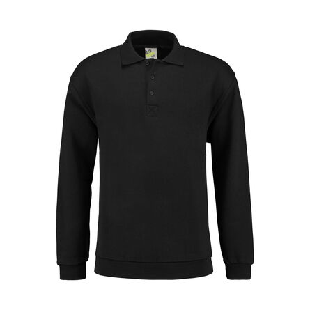 L&S Polosweater for him | Black | S