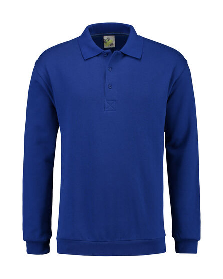 L&S Polosweater for him | Royal Blue | S
