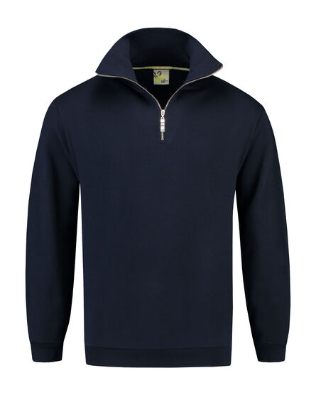 L&S Sweater Zip | Navy | S