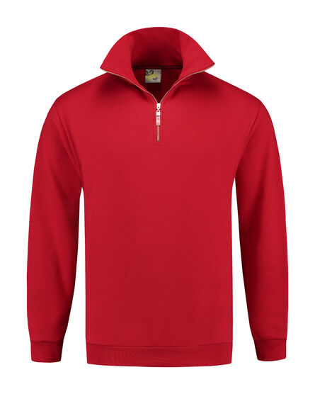 L&S Sweater Zip | Red | S