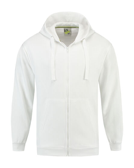 L&S Sweater Hooded Cardigan | White | S