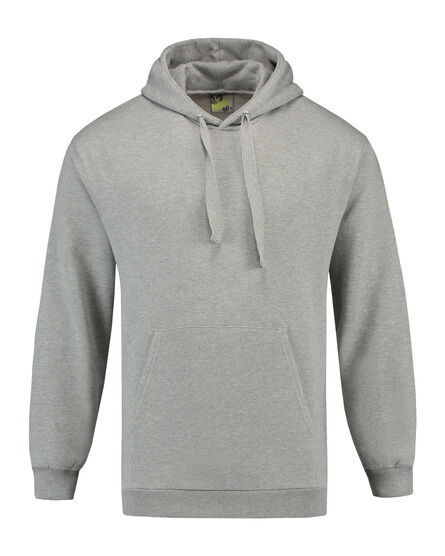 L&S Sweater Hooded | Grey Heather | S
