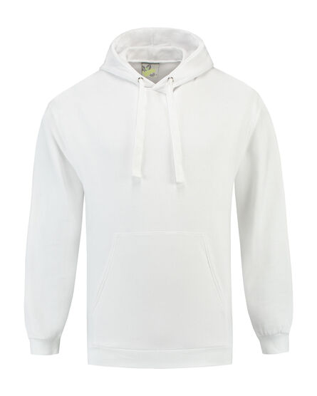 L&S Sweater Hooded | White | S