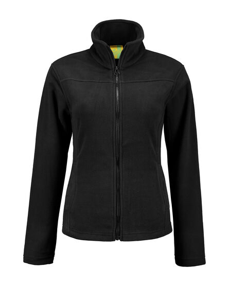 L&S Polar Fleece Cardigan for her | Black | S