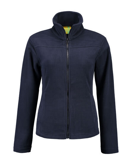 L&S Polar Fleece Cardigan for her | Dark Navy | XXL