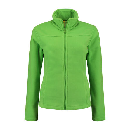 L&S Polar Fleece Cardigan for her | Lime | S