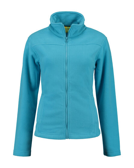L&S Polar Fleece Cardigan for her | Turquoise | S