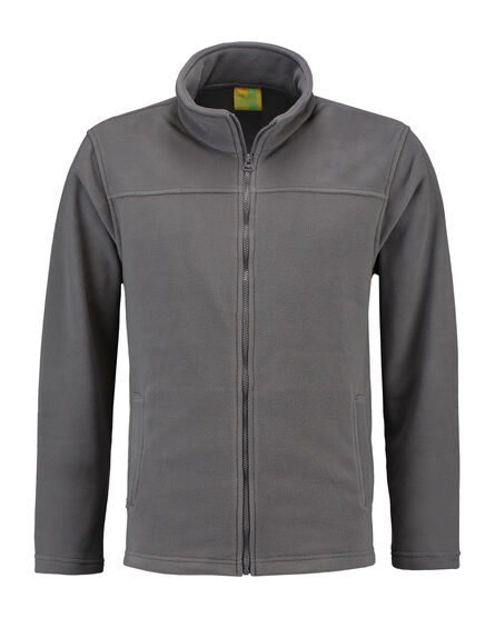 L&S Polar Fleece Cardigan for him | Pearl Grey | S