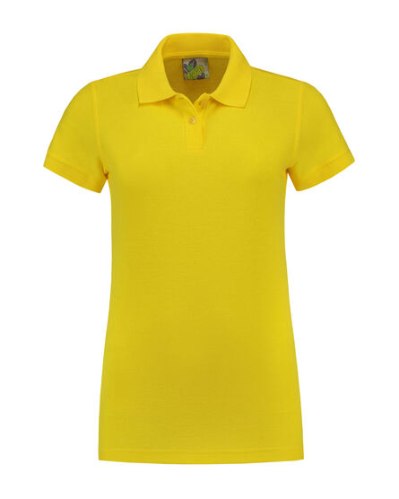 L&S Polo Basic Mix SS for her | Yellow | S