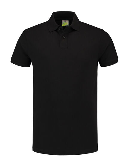 L&S Polo Fit SS | Black | S