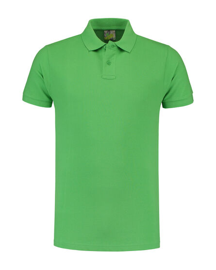 L&S Polo Fit SS | Lime | S