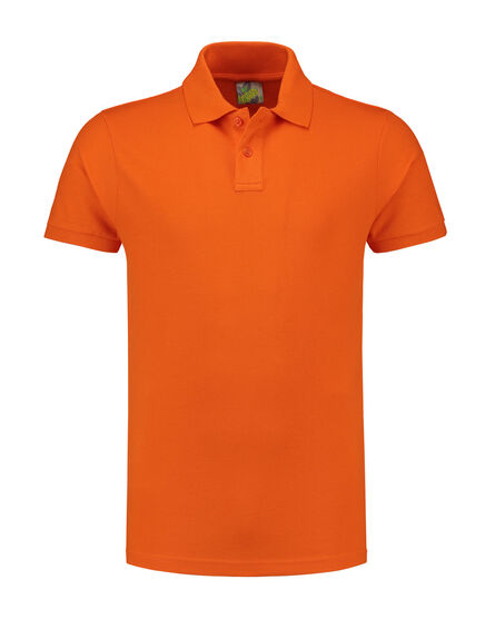L&S Polo Fit SS | Orange | S