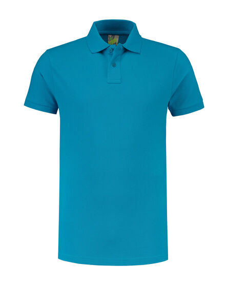 L&S Polo Fit SS | Turquoise | S