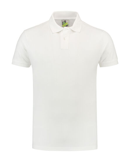L&S Polo Fit SS | White | S