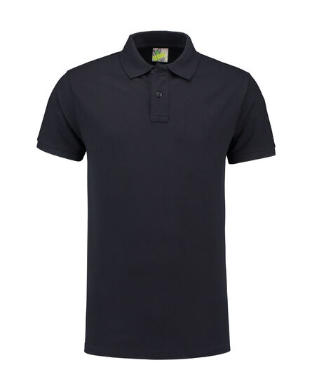 L&S Polo Fit Heavy Mix SS | Dark Navy | S