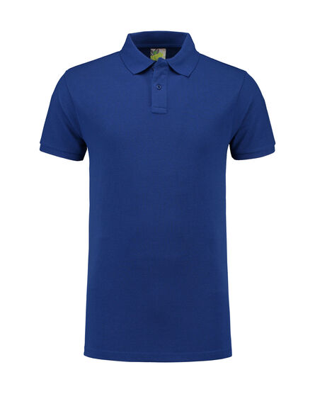 L&S Polo Fit Heavy Mix SS | Royal Blue | S