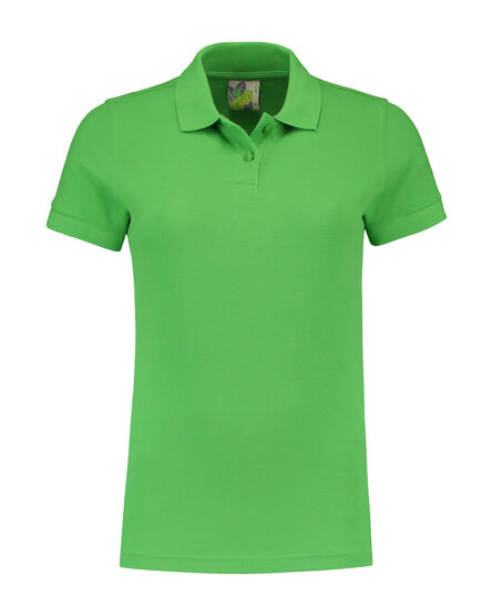L&S Polo Basic SS for her | Lime | S