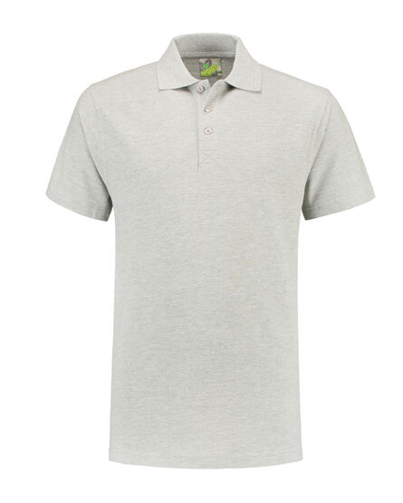 L&S Polo Basic SS for him | Ash | 3XL