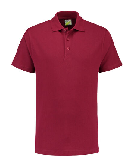 L&S Polo Basic SS for him | Cardinal | XXL