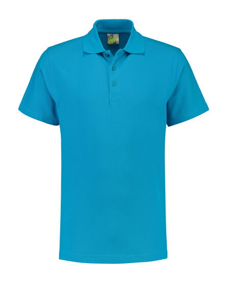 L&S Polo Basic SS for him | Turquoise | XXL