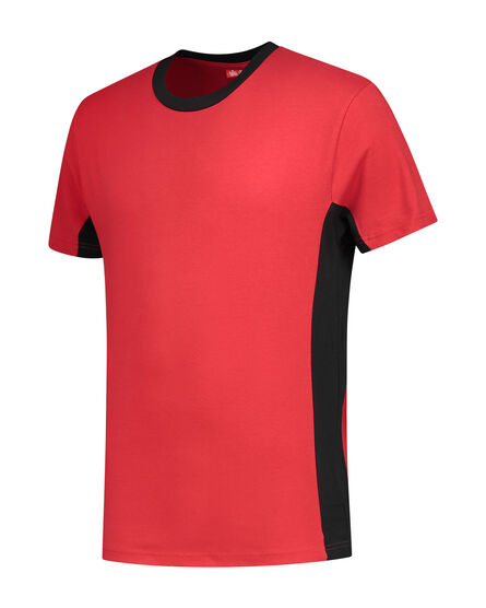 L&S T-shirt Workwear iTee SS | Red/BK | S