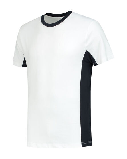 L&S T-shirt Workwear iTee SS | White/DY | S