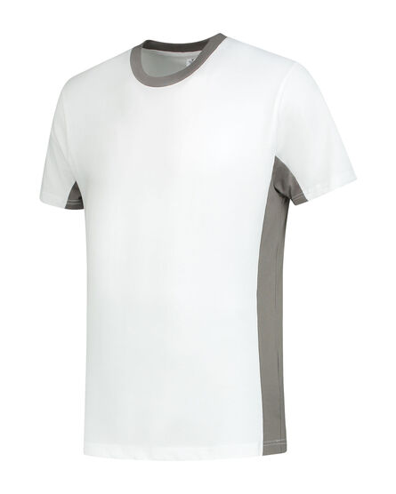 L&S T-shirt Workwear iTee SS | White/PG | S