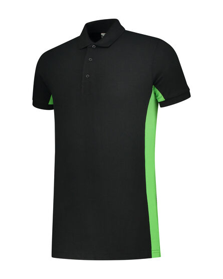 L&S Polo Workwear SS | Black/LM | S