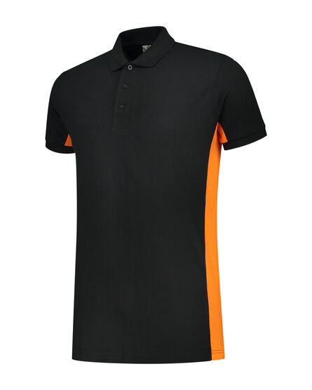 L&S Polo Workwear SS | Black/OR | S