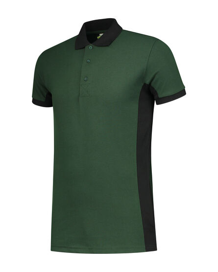 L&S Polo Workwear SS | Forest Green/BK | S