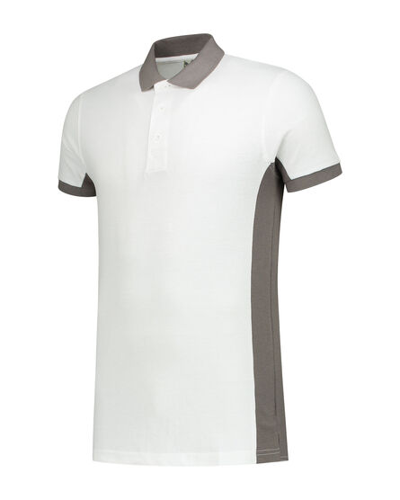 L&S Polo Workwear SS | White/PG | S