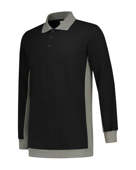 L&S Polosweater Workwear | Black/PG | S