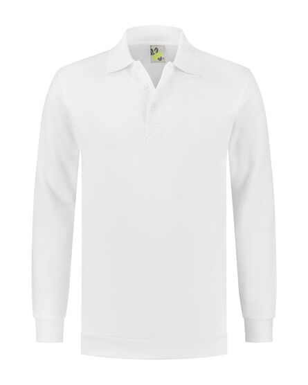 L&S Polosweater Workwear Uni | White | S