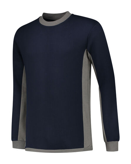 L&S Sweater Workwear | Dark Navy/PG | S