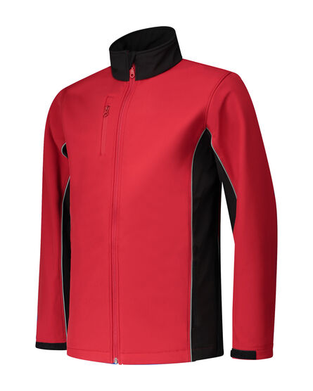 L&S Jacket Softshell Workwear | Red/BK | S