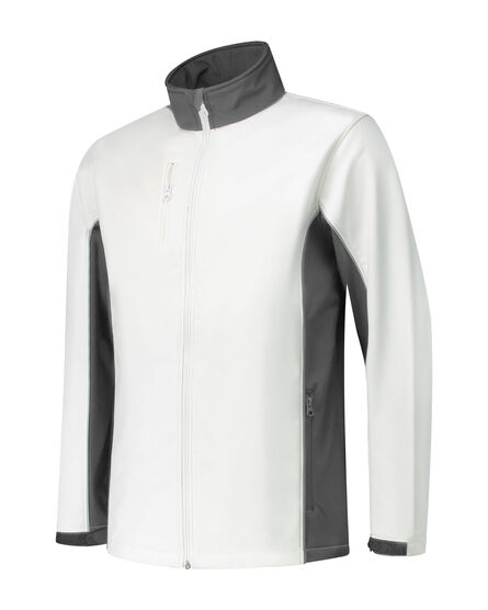 L&S Jacket Softshell Workwear | White/PG | S