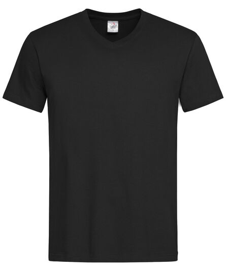 Stedman T-shirt V-Neck Classic-T SS for him | Black Opal | S