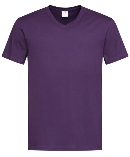 Stedman T-shirt V-Neck Classic-T SS for him | 2695C Deep Berry | S