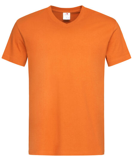 Stedman T-shirt V-Neck Classic-T SS for him | 716C Orange | S