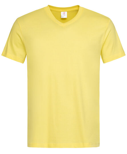 Stedman T-shirt V-Neck Classic-T SS for him | 106C Yellow | S