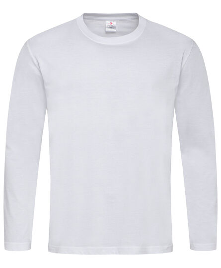 Stedman T-shirt Crewneck Classic-T LS | White | S
