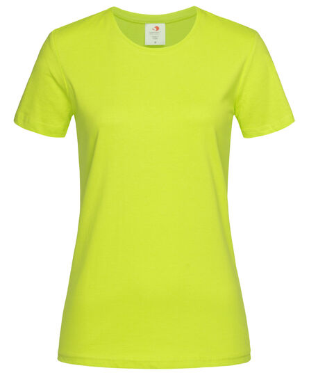 Stedman T-shirt Crewneck Classic-T SS for her | 380C Bright Lime | XXL