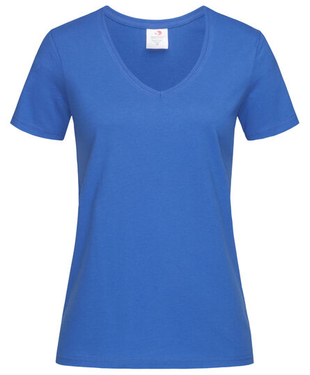 Stedman T-shirt V-Neck Classic-T SS for her | 2728C Bright Royal | S