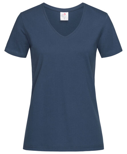 Stedman T-shirt V-Neck Classic-T SS for her | 289C Navy | S