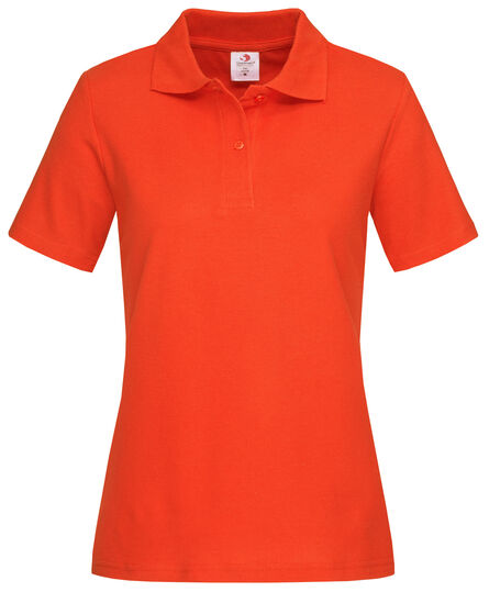 Stedman Polo SS for her | 172C Brilliant Orange | S